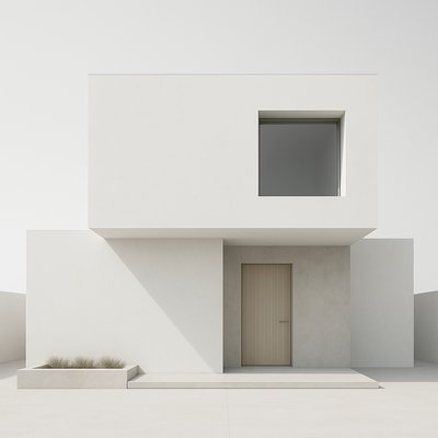 house with front view