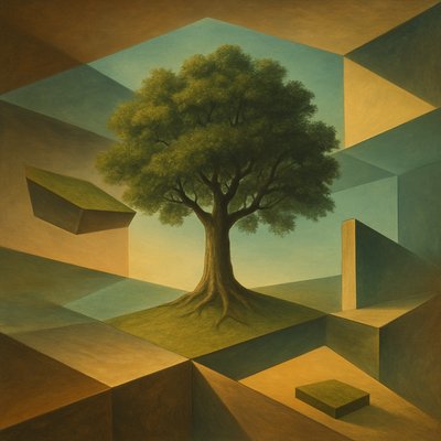 a tree in nature