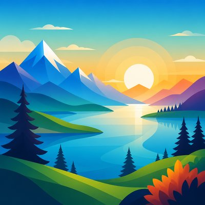 Vector Digital Art Style 2