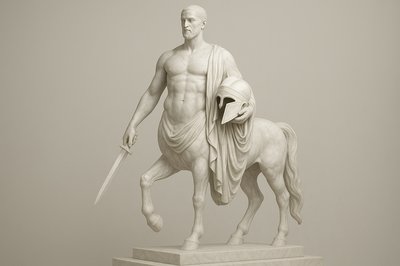 a statue of a man on a horse
