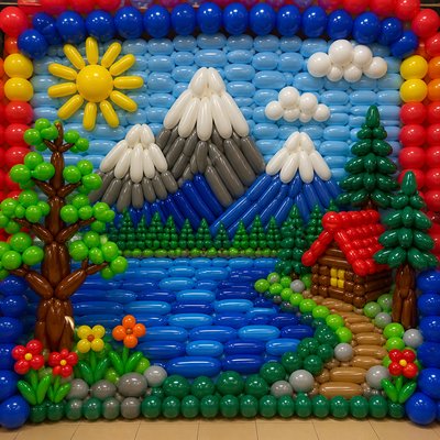 Balloon Art Style 2