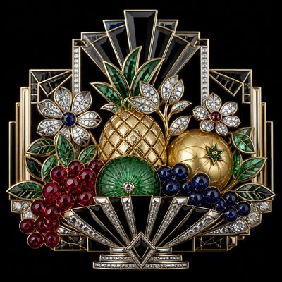 still life arrangement of fruits and flowers