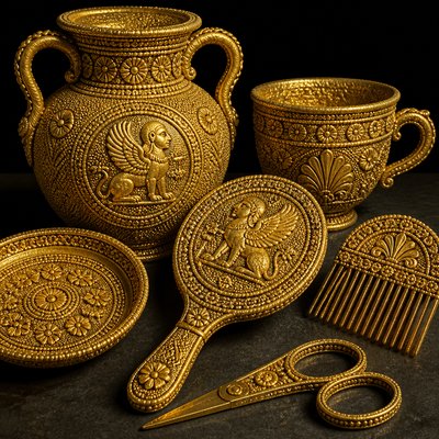still life with everyday objects