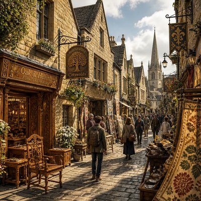 urban street with city activity