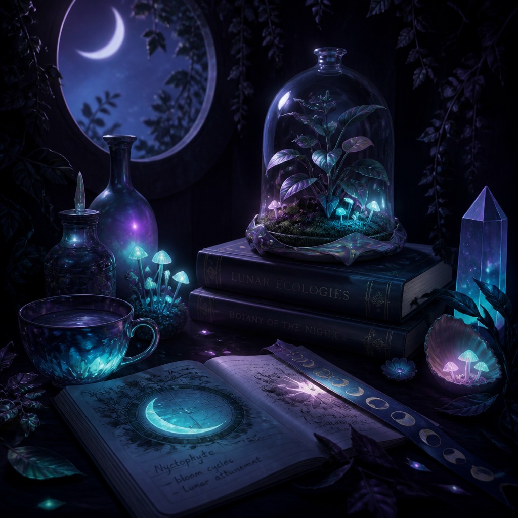still life with everyday objects — Lunarpunk Aesthetic