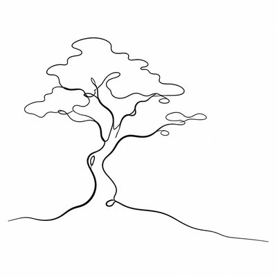 a tree in nature