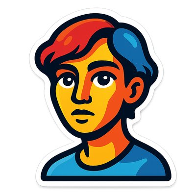 Die-Cut Sticker Design 1