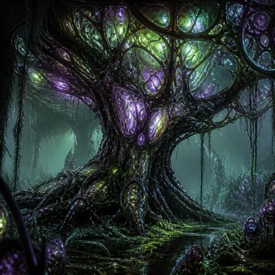 a tree in nature