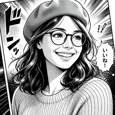 Manga Comic Art Style Transfer Example