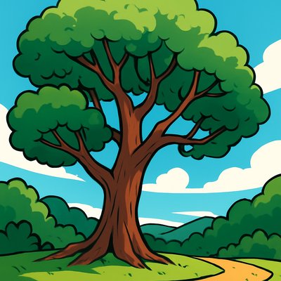 a tree in nature