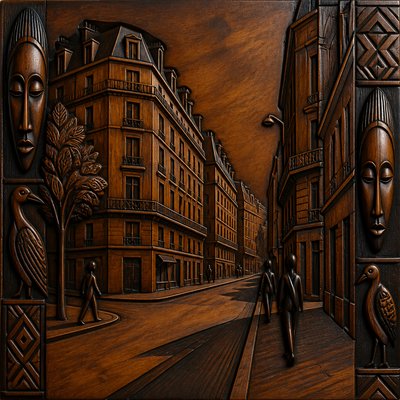 Ivorian Art Style Style Transfer Example