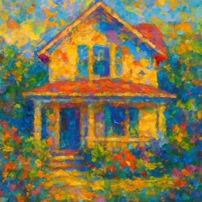 house with front view