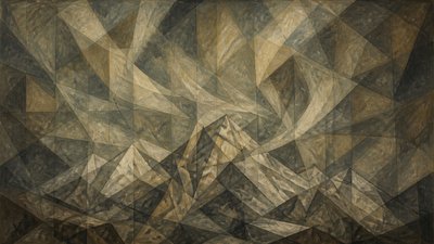 a flowing aurora over snowy peaks, wide sweeping composition, no people, no text