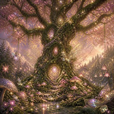 a tree in nature — Fairycore Aesthetic