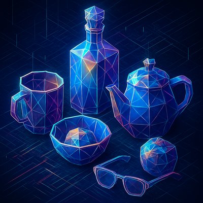 still life with everyday objects