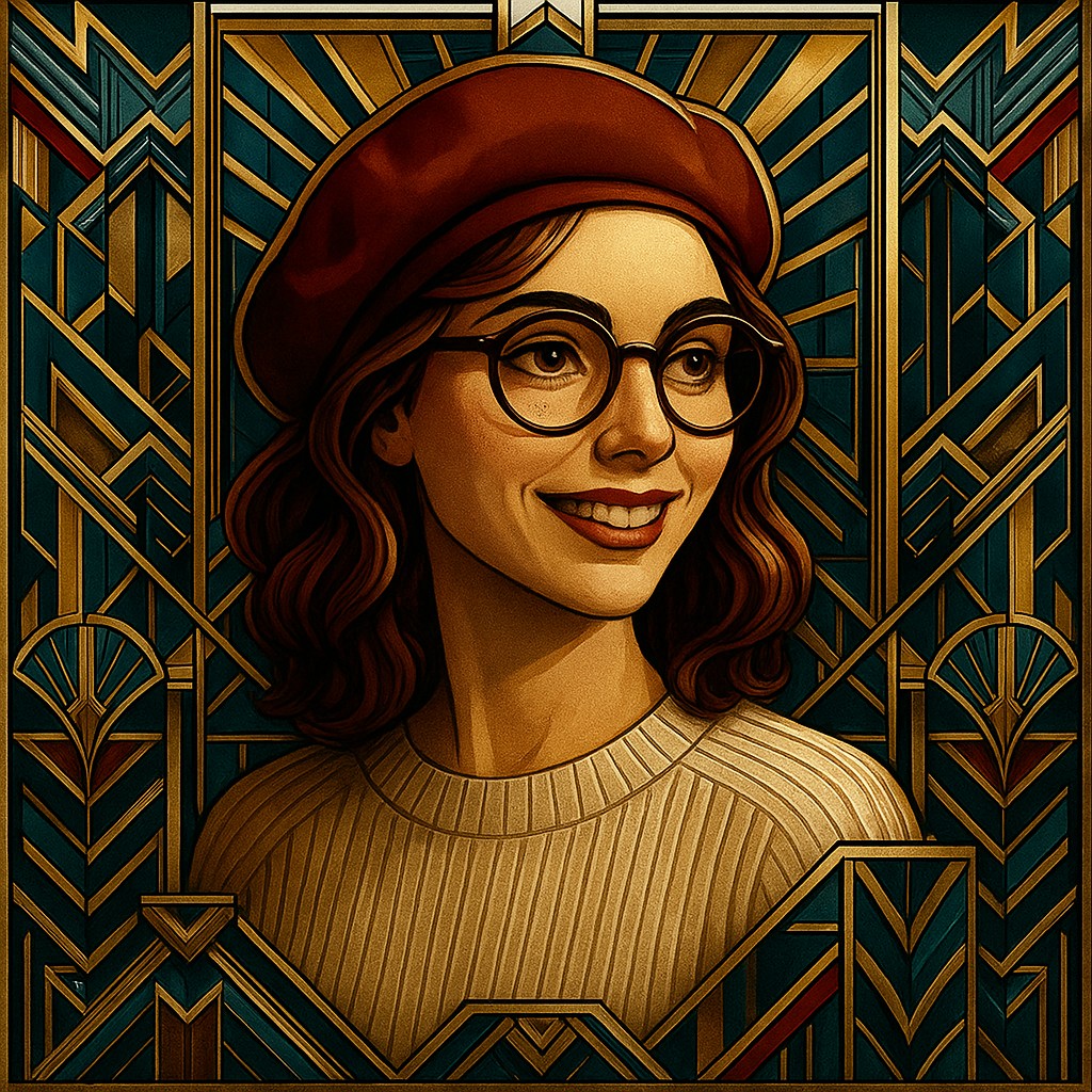 Art Deco Architecture Art Style Transfer Example