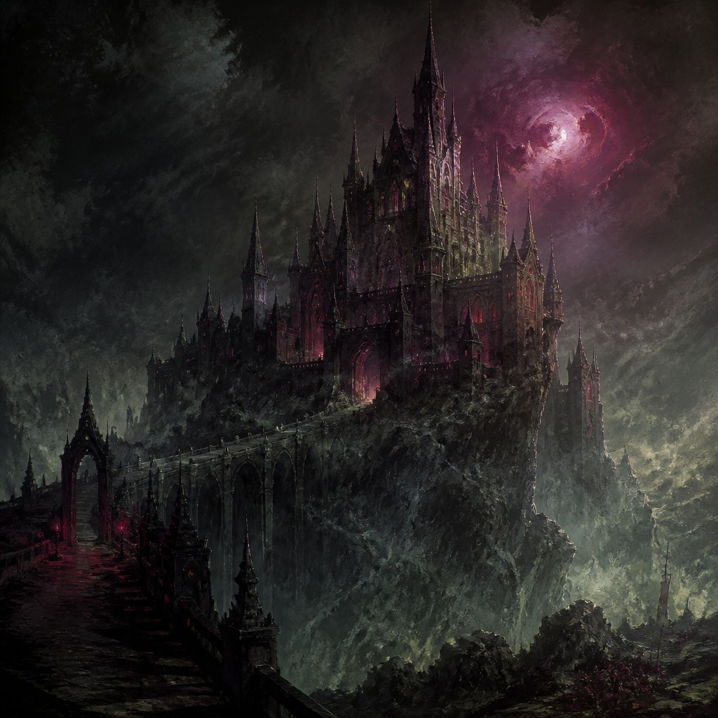 majestic castle on a hilltop
