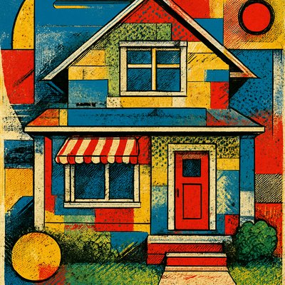 house with front view