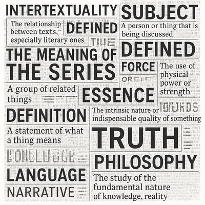 Text-Based Conceptual Art Style Style Transfer Example