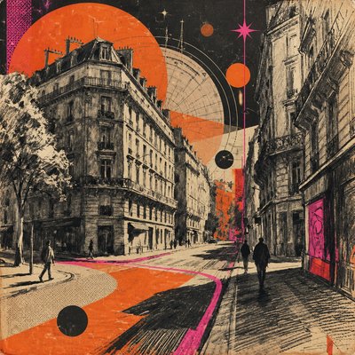 Retro-Futuristic Pop Surrealism Style Transfer Example