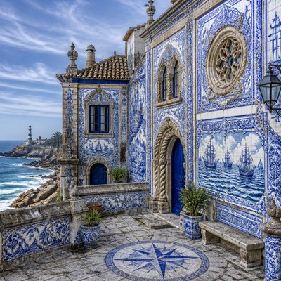 wide landscape with natural scenery — Lisbon Art Style
