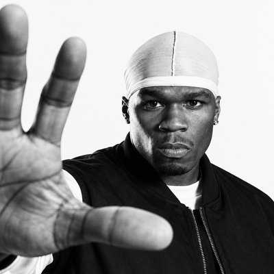 a man with a bandage on his head is making a hand gesture