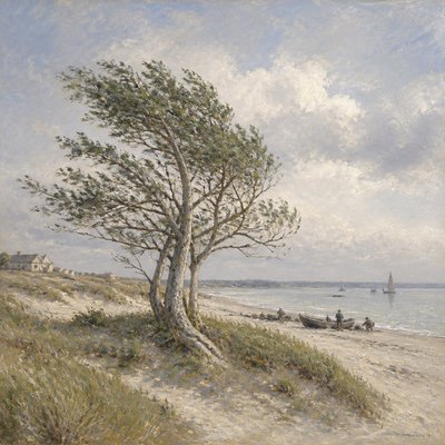 a tree in nature — Skagen Art Style