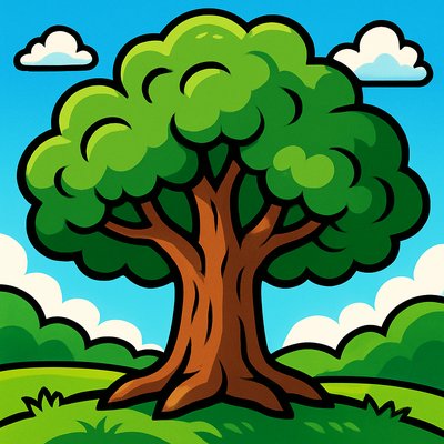 a tree in nature