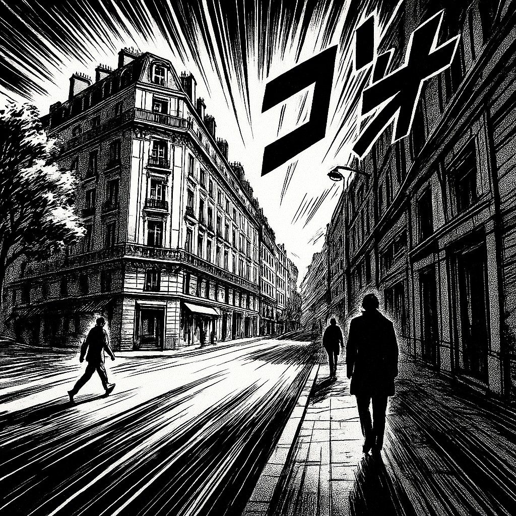 Manga Comic Art Style Transfer Example