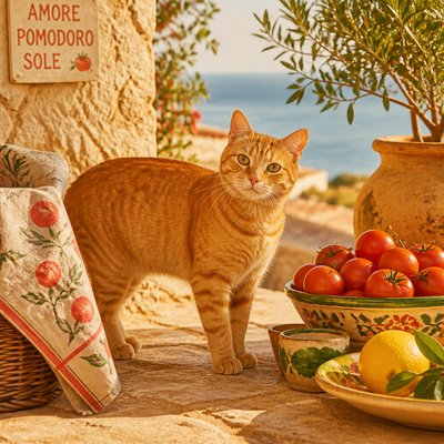animal standing in natural pose — Tomato Girl Aesthetic
