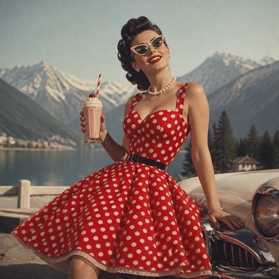 Vintage 50s Fashion Style 2