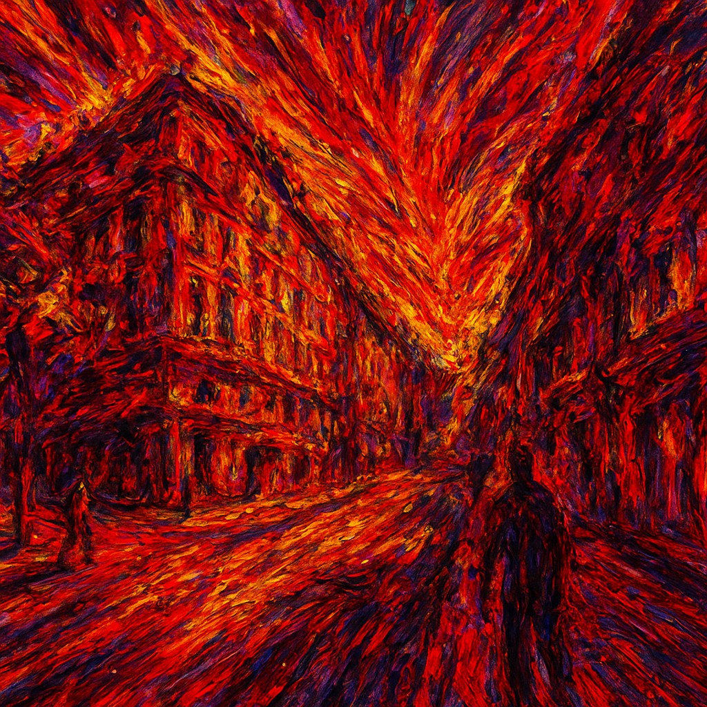 Primal Scream Expressionism Art Style Style Transfer Example