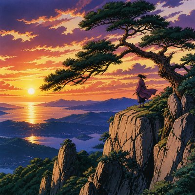 wide landscape with natural scenery