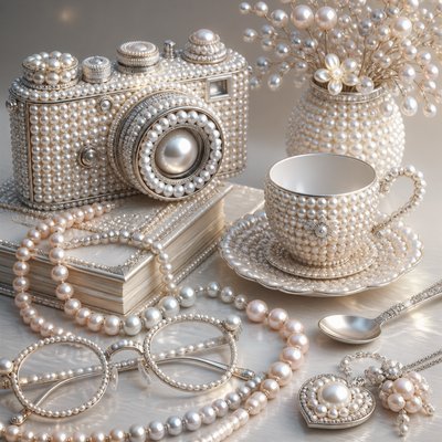 still life with everyday objects — Pearl Jewelry Style