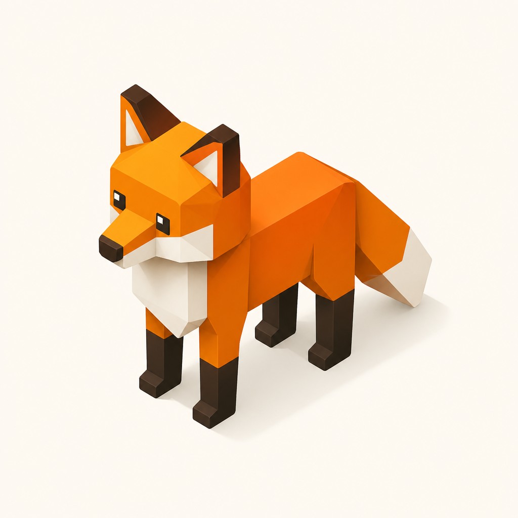 animal standing in natural pose