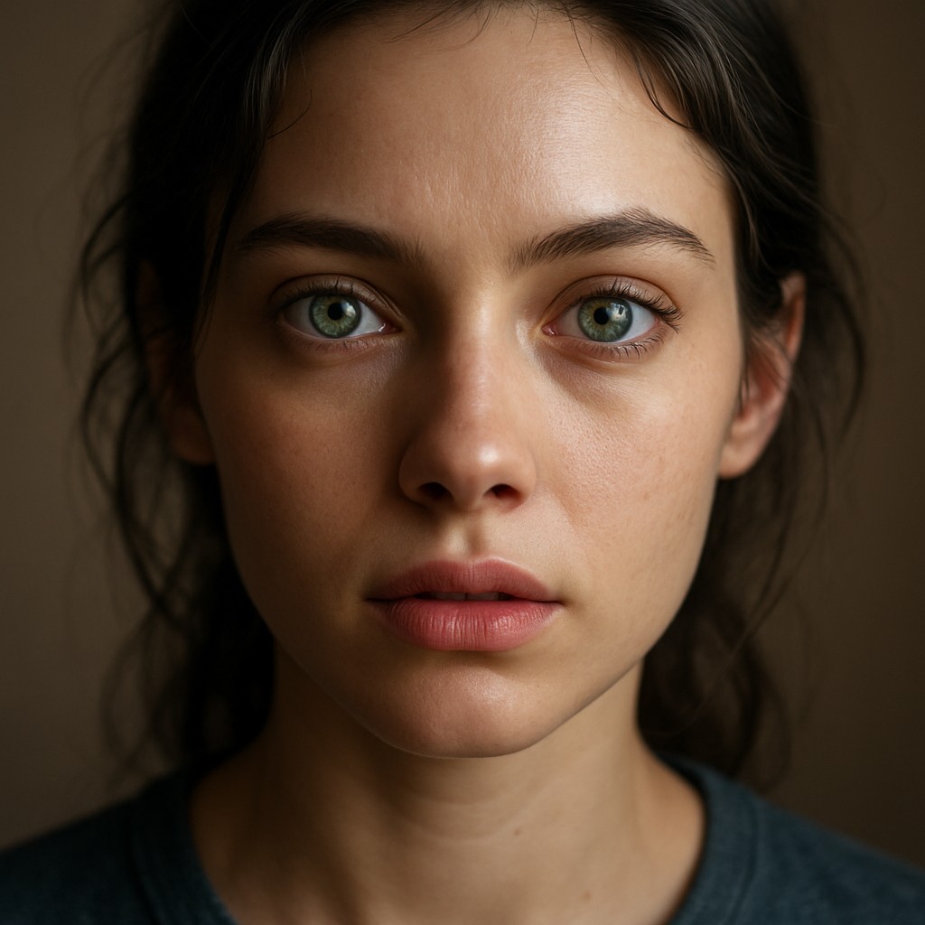 portrait of a person with expressive eyes