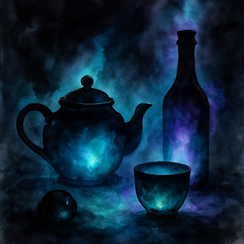 still life with everyday objects