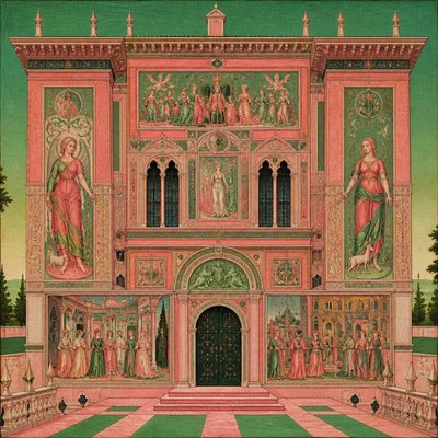 house with front view — Ferrara Art Style
