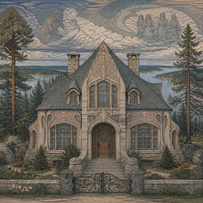 house with front view