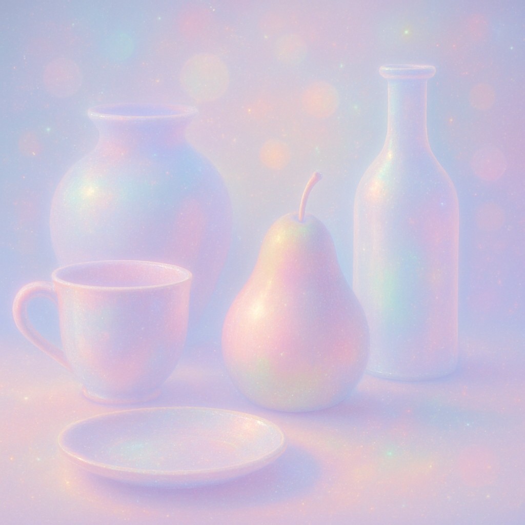 still life with everyday objects