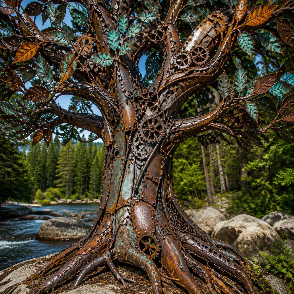 a tree in nature