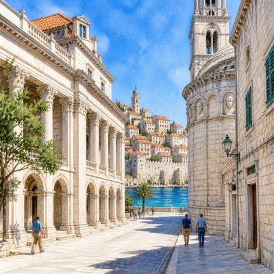 Croatian Art Style Style Transfer Example