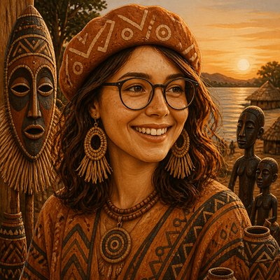 Malawian Art Style Style Transfer Example