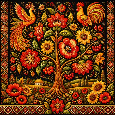 a tree in nature