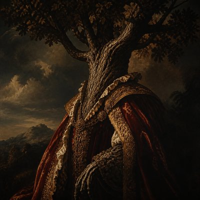 a tree in nature — Madrid Art Style