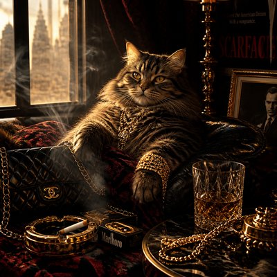 a cat lounging in a sunlit window