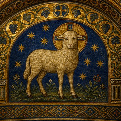 animal standing in natural pose — Ravenna Art Style