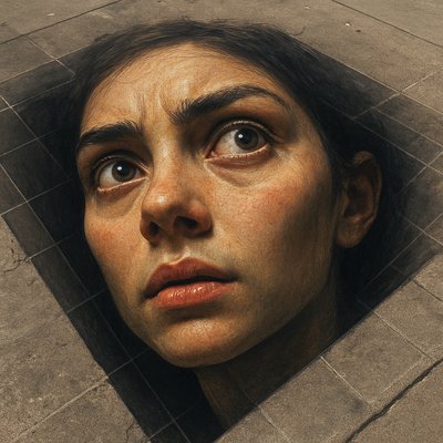 portrait of a person with expressive eyes