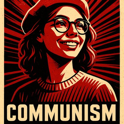 Propaganda Poster Design Style Transfer Example