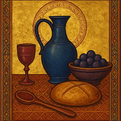 still life with everyday objects
